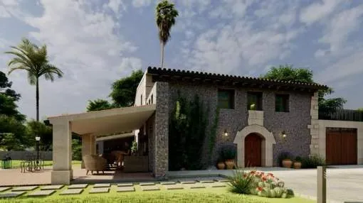 Rustic finca with potential in Pollensa