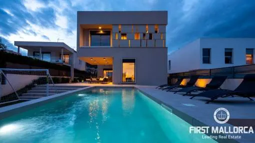 Modern family villa with unobstructed views just minutes from Son Vida