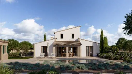 Newly built luxury estate in the famous wine region of central Mallorca