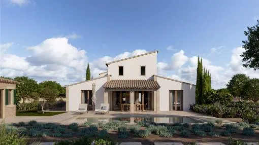 Newly built luxury estate in the famous wine region of central Mallorca Newly built luxury estate in the famous wine region of central Mallorca