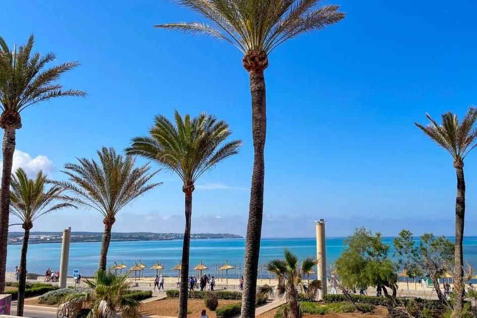 Stunning Sea View Apartment in Playa de Palma, Mallorca.