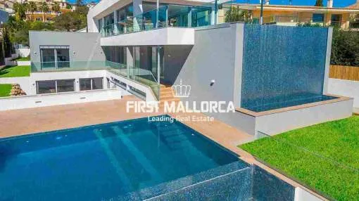 Modern Villa in seaview location in Santa Ponsa