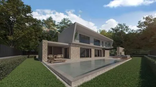 Plot with project in Cala Estancia