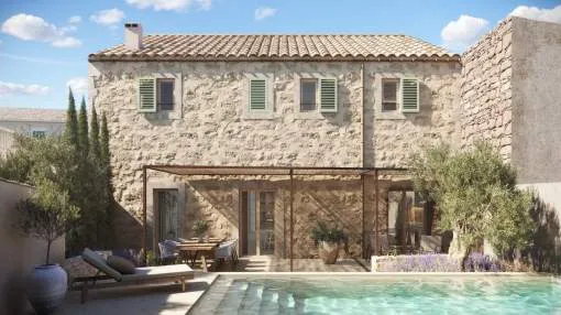 Townhouse in Llombards with project ready for renovation Townhouse in Llombards with project ready for renovation