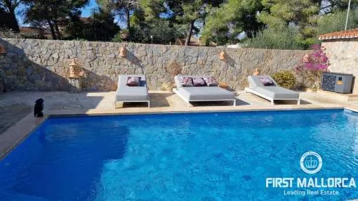 Beautiful house with heated pool in El Toro