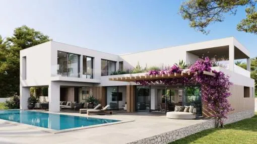 Villa de lujo de nueva construcción en venta en Sol de Mallorca Villa de lujo de nueva construcción en venta en Sol de Mallorca