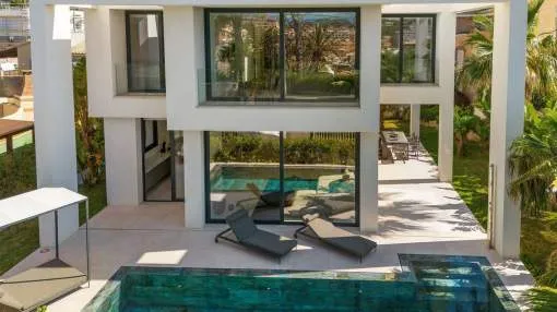 Newly built villa with sea views in El Toro Newly built villa with sea views in El Toro