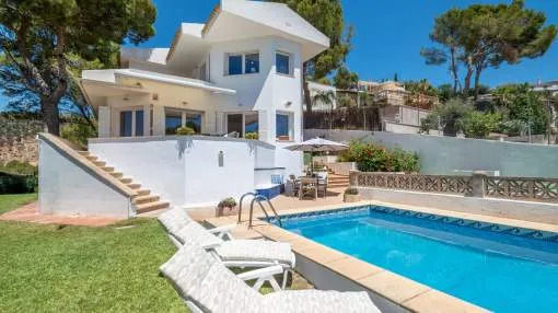 Panoramic sea view villa in a quiet area of the exclusive urbanisation of Costa d'en Blanes Panoramic sea view villa in a quiet area of the exclusive urbanisation of Costa d'en Blanes