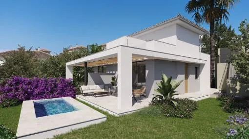 Newly built villa near the sea in Cala Romantica