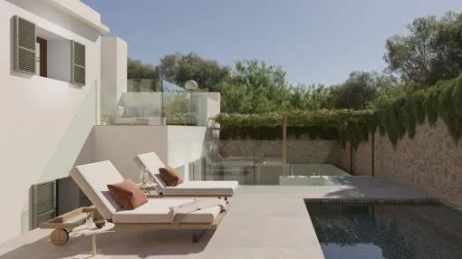 Renovated townhouse with high qualities for sale in the picturesque old village of Caimari