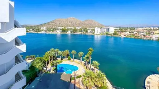Fantastic triplex with sea views in Alcúdia for long term rental