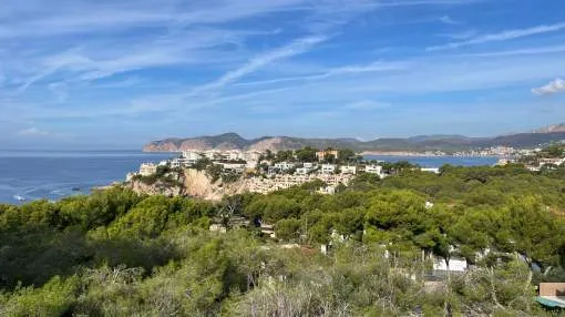 Large plot with stunning seaviews in Nova Santa Ponsa Large plot with stunning seaviews in Nova Santa Ponsa
