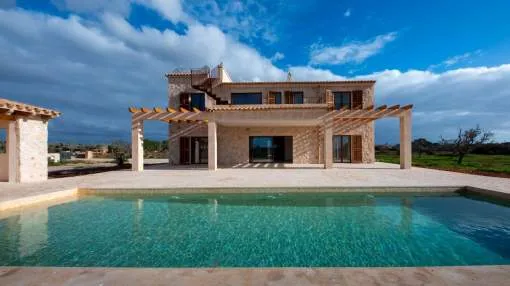 New built finca between Es Llombards and Ses Salines New built finca between Es Llombards and Ses Salines