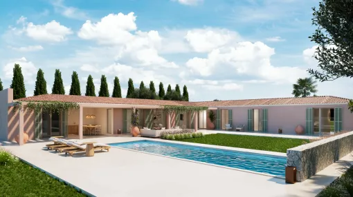 Land with Basic Project 5 Minutes from Manacor Land with Basic Project 5 Minutes from Manacor