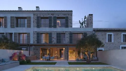 Exclusive designer townhouses on the edge of Santanyi Exclusive designer townhouses on the edge of Santanyi