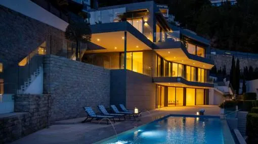 Modern villa in Son Vida with sea views Modern villa in Son Vida with sea views