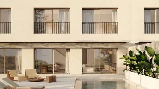 New build townhouse - country life in the centre of Ses Salines New build townhouse - country life in the centre of Ses Salines