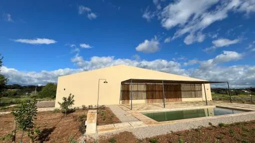 Stunning new villa located in the picturesque village of Llubi Stunning new villa located in the picturesque village of Llubi