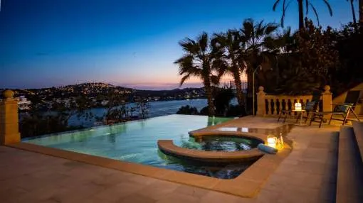 Stunning Villa Overlooking Santa Ponsa Bay and the sea – A Mediterranean Dream Stunning Villa Overlooking Santa Ponsa Bay and the sea – A Mediterranean Dream