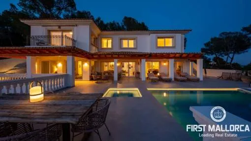 Newly renovated beautiful sea view villa in Costa d'en Blanes Newly renovated beautiful sea view villa in Costa d'en Blanes