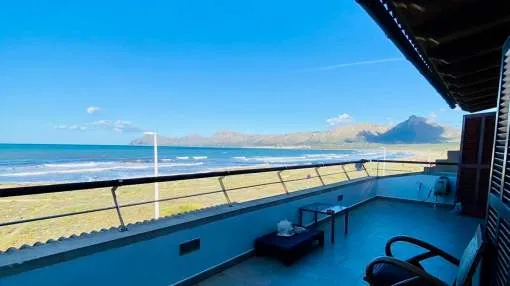 Fantastic Seafront Apartment in Son Serra de Marina