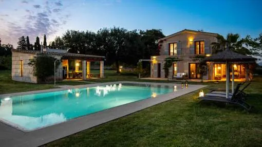 Exclusive luxury finca with a pool and complete privacy in Llubí, perfect for those seeking comfort in nature Exclusive luxury finca with a pool and complete privacy in Llubí, perfect for those seeking comfort in nature