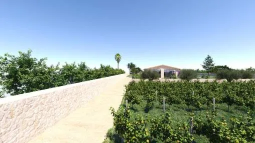 Unique plot in Pòrtol with dream views of Palma Bay and a medieval castle, with project and license applied for Unique plot in Pòrtol with dream views of Palma Bay and a medieval castle, with project and license applied for