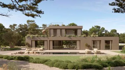 Exclusive villa under construction in Son Gual