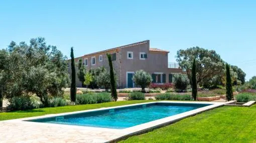 New build finca with guest house near Es Trenc beach New build finca with guest house near Es Trenc beach