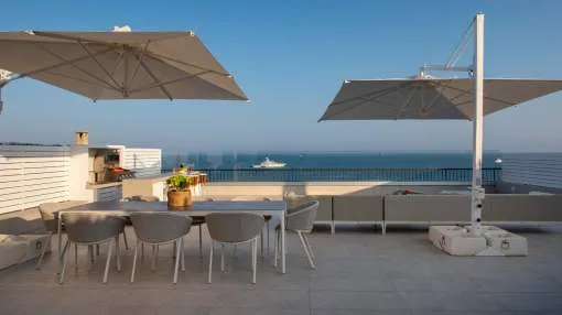 Luxurious sea view apartment in Puerto Portals enjoying stunning harbour views and a privileged location Luxurious sea view apartment in Puerto Portals enjoying stunning harbour views and a privileged location