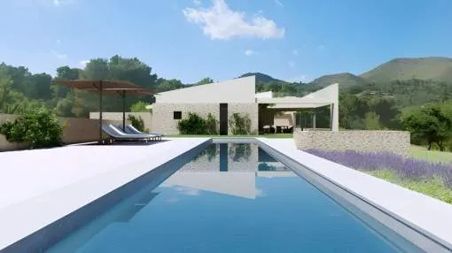 Exclusive Building Plot with Project and LicenceNear Son Macià – High Investment Potential Exclusive Building Plot with Project and LicenceNear Son Macià – High Investment Potential