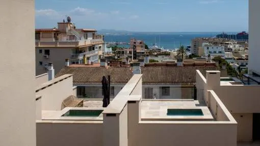 Beautiful new townhouses in El Terreno with sea views