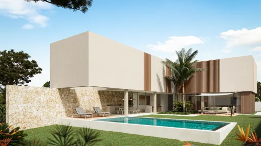 High-quality, modern newly built villa in Sa Cabaneta
