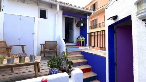 Charming townhouse with sea views in the heart of Capdepera