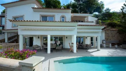 Attractive Mediterranean villa with sea views in Costa den Blanes Attractive Mediterranean villa with sea views in Costa den Blanes