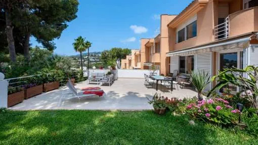 Semi Detached Villa with Sea View in Portals Nous