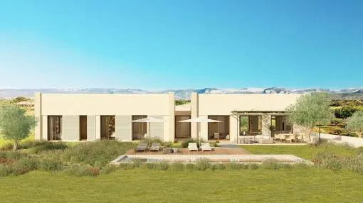 Villa under construction in Consell