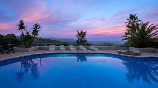 Exclusive mountain estate with panoramic views of Palma