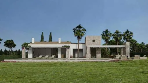 Finca under construction with option to personalise near Ses Salines for Sale