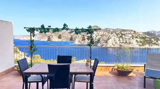 Dream apartment in La Mola, Andratx with huge terrace