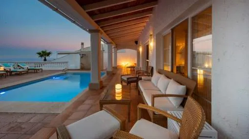 Villa with breathtaking panoramic views, private pool and separate guest apartment in Costa d’en Blanes