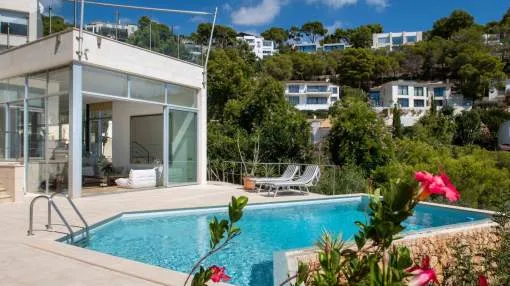 Unique Sea View Architect’s Villa located on one of the most sought-after streets in Costa d’en Blanes.
