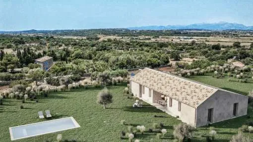 Idyllic Plot with Approved Finca Project Near Ariany