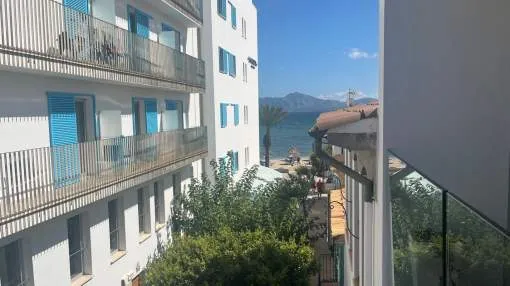 Modern apartment in a new building, just a two-minute walk from the beach