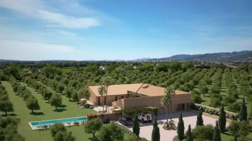 Vineyard Estate with Luxury Home Project in Mallorca’s Heartland