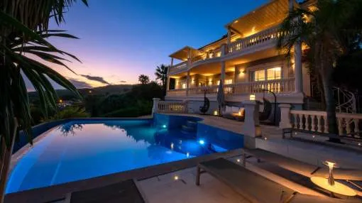 Fantastic sea views villa in Costa d'en Blanes