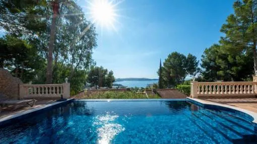 Luxury Villa with Panoramic Sea Views in Paguera
