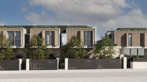 High-Quality Newly Built Townhouses in Son Espanyolet