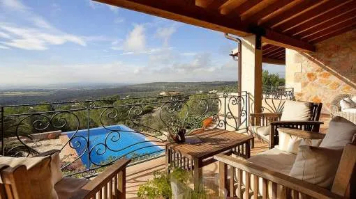 Large country property in Puntiró with panoramic views, close to golf