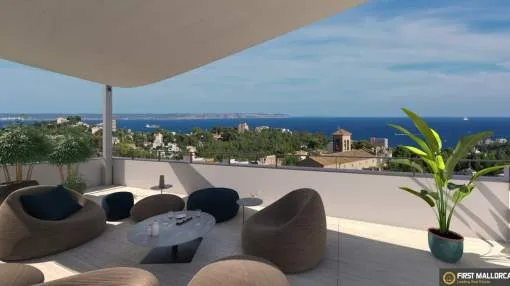 New modern villa with spectacular 360º views in Gènova